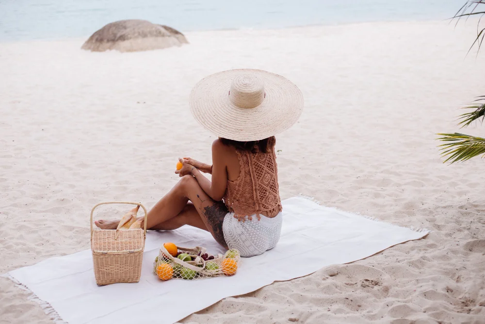 foldable beach mat