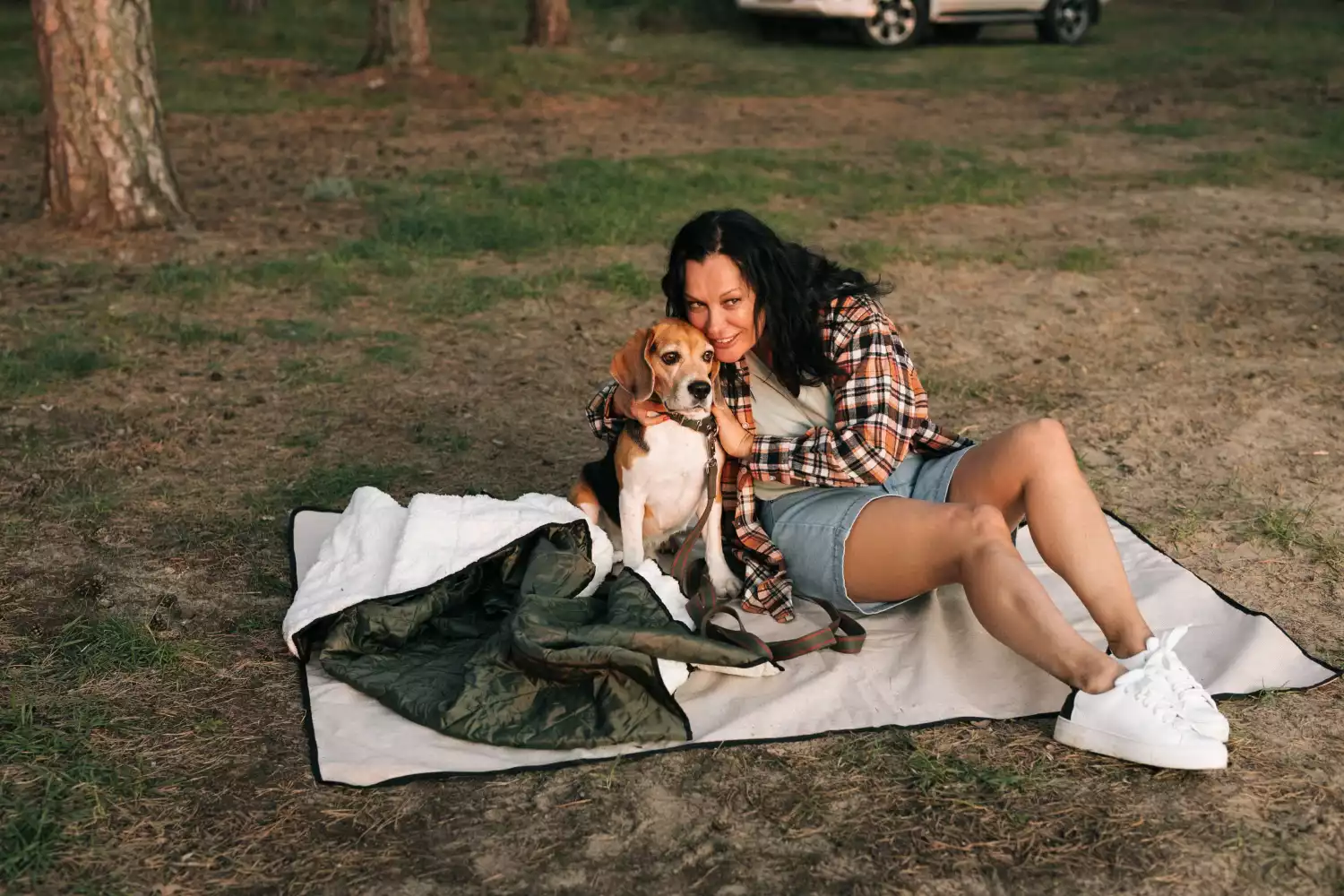 romantic picnic blanket